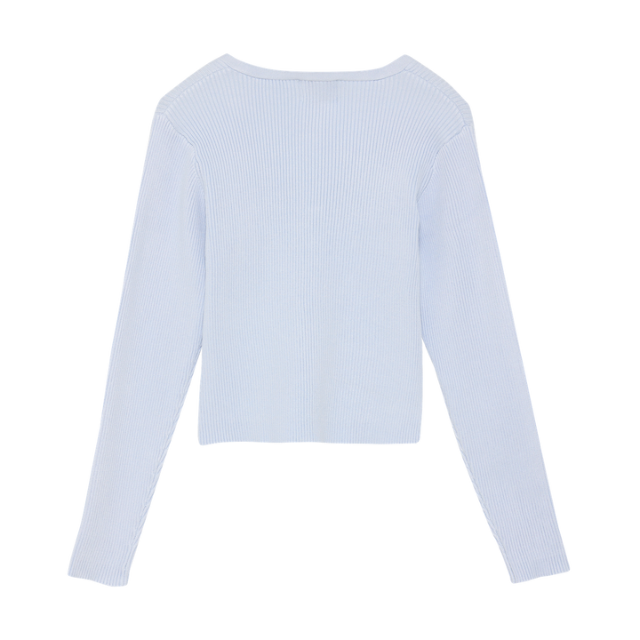 Creamie Girls Cotton Rib Cardigan   823209-7510