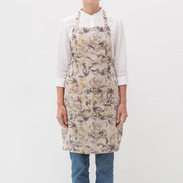 Linen Tales Daily Apron - Natural Meadow
