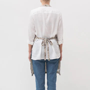 Linen Tales Daily Apron - Natural Meadow