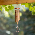 Woodstock Chimes Small Chimes of Crystal Silence  -  Bronze