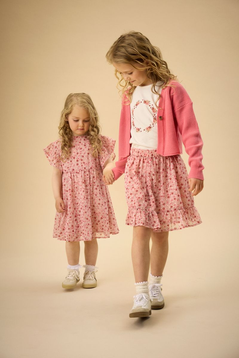 Creamie Girls Floral Print Skirt   823151-5506
