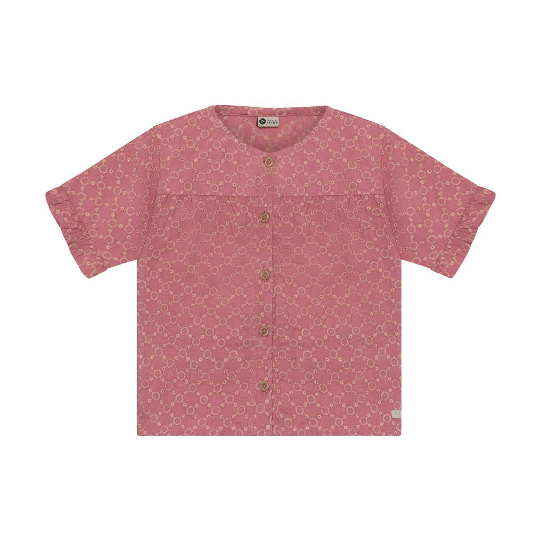 Daily Seven Girls Embroidered Buttonup   930420-5608