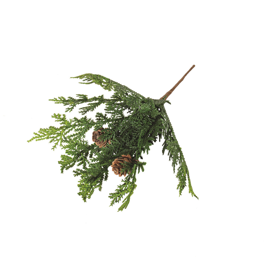 Nutcracker Pick  N24659  Cypress/Cones