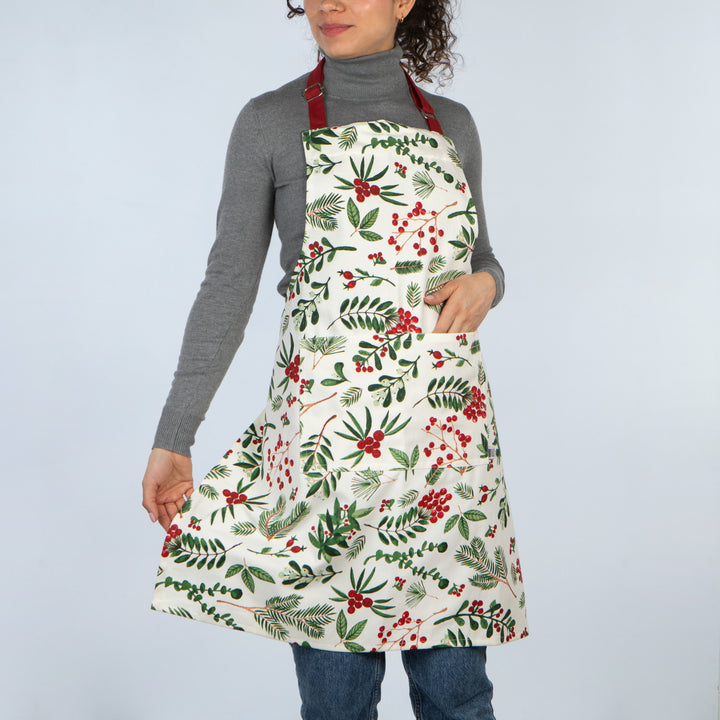 Danica Apron - Winterberry NAP2342