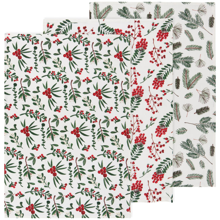 Danica Floursack Set/3  -  Winterberry