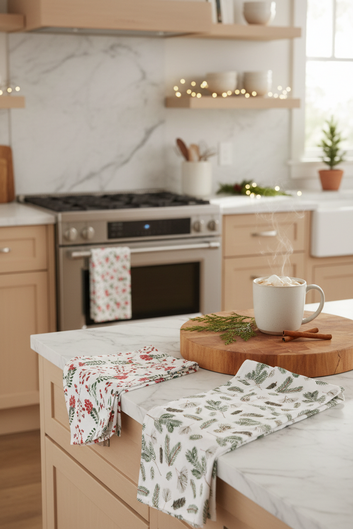 Danica Floursack Set/3  -  Winterberry