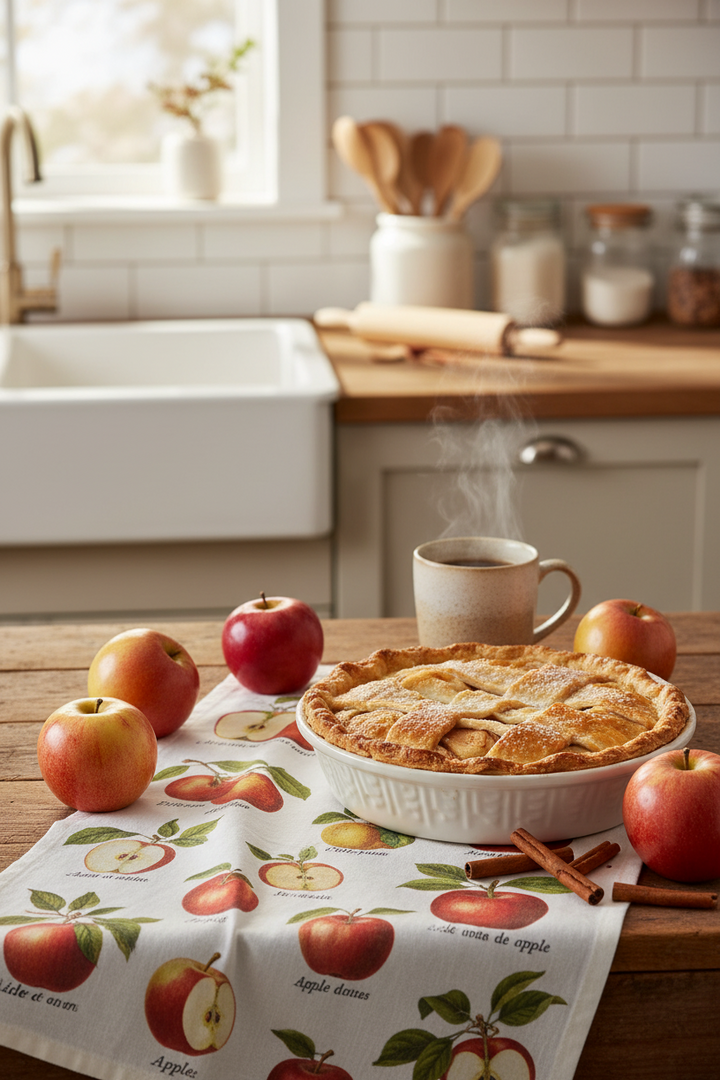 Danica Tea Towel - Apple Orchard NKT4434
