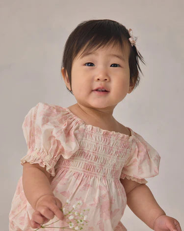 Noralee Hazel Romper   NL108LUBL   Blush English Rose