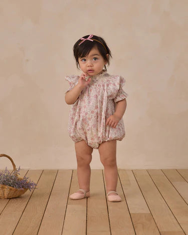 Noralee Baby Girl Maddie Romper   NL060MERD   Pastel Garden