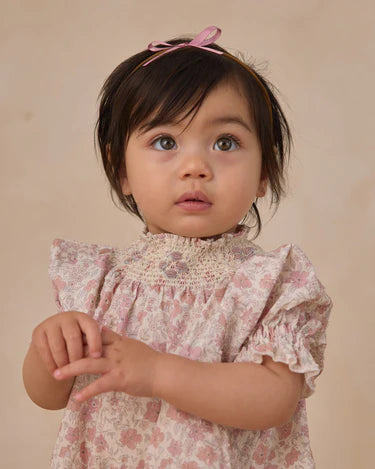 Noralee Baby Girl Maddie Romper   NL060MERD   Pastel Garden