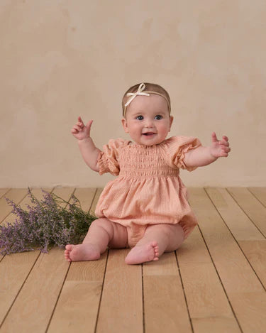 Noralee Baby Girl Hazel Romper   NL108JASM   Petal