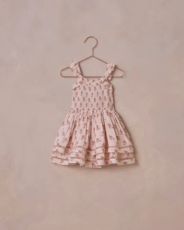 Noralee Girls Birdie Dress   NL018PMPU   French Rose