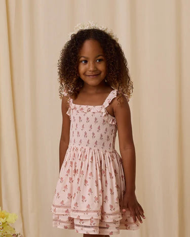 Noralee Girls Birdie Dress   NL018PMPU   French Rose