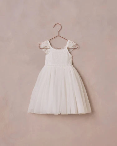 Noralee Girls Camilla Dress   NL029NACH    White