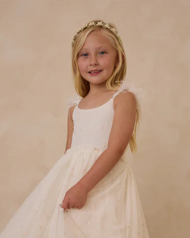 Noralee Girls Poppy Dress   NL068APAP    Ivory