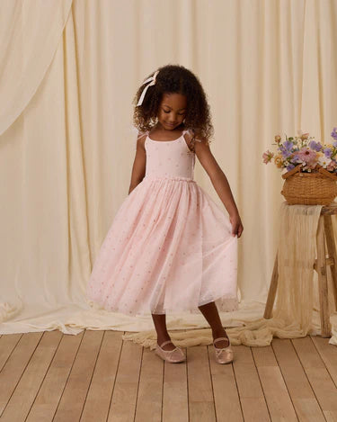 Noralee Girls Poppy Dress Blush   NL068BSTN   Blush