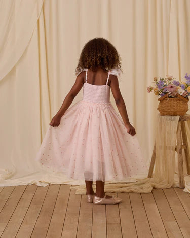 Noralee Girls Poppy Dress Blush   NL068BSTN   Blush
