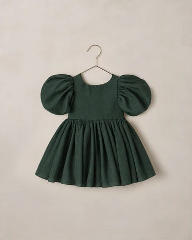 Noralee Girls Sofia Dress   NL090GRMP   Green Shimmer