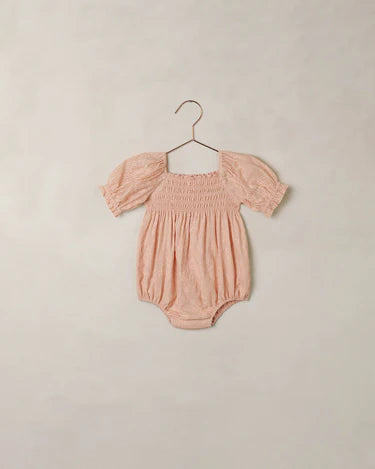 Noralee Baby Girl Hazel Romper   NL108JASM   Petal