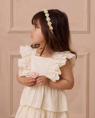 Noralee Girls Lilibet Dress   NL113APAP    Ivory