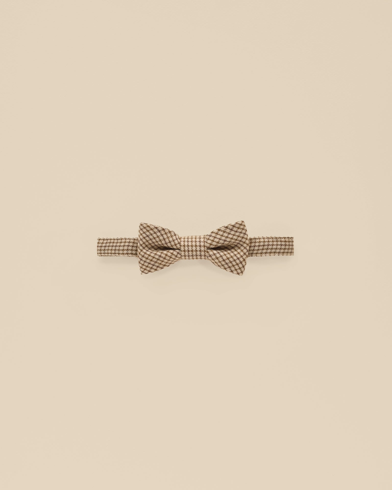 Noralee Golden Houndstooth Bow Tie