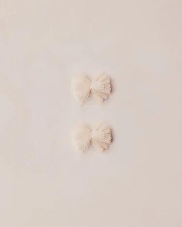 Noralee Girls Flutter Tulle Clip   NLA029BDGR    Antique