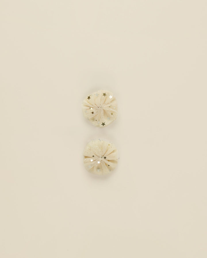Noralee Champagne Stars Flutter Clip