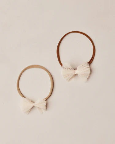 Noralee  Girls Flutter Tulle Headband   NLA030BDGR   Antique