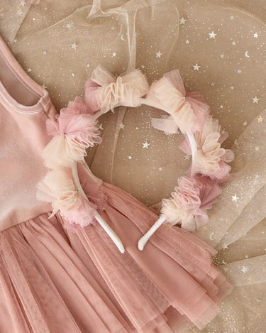 Noralee Pom Pom Crown And Matching Wand   NLA059DDOT   Pink Ombre