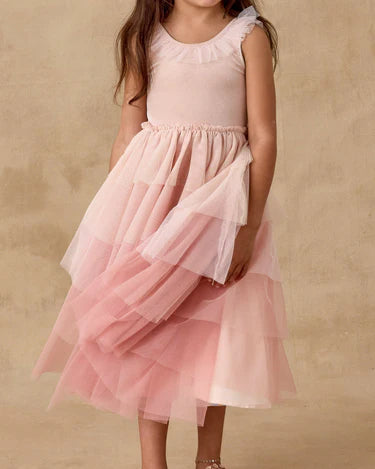 Noralee Girls Pixie Dress    NL136BDGR   Pink Ombre