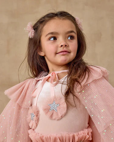 Noralee Flutter Tulle Clips   NLA029WWJR     Rose