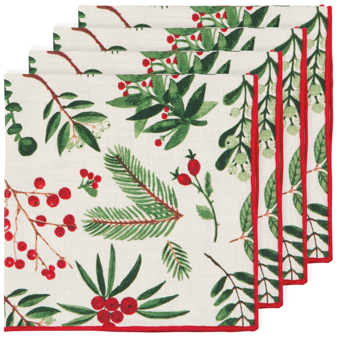 Danica Winterberry Table Linens