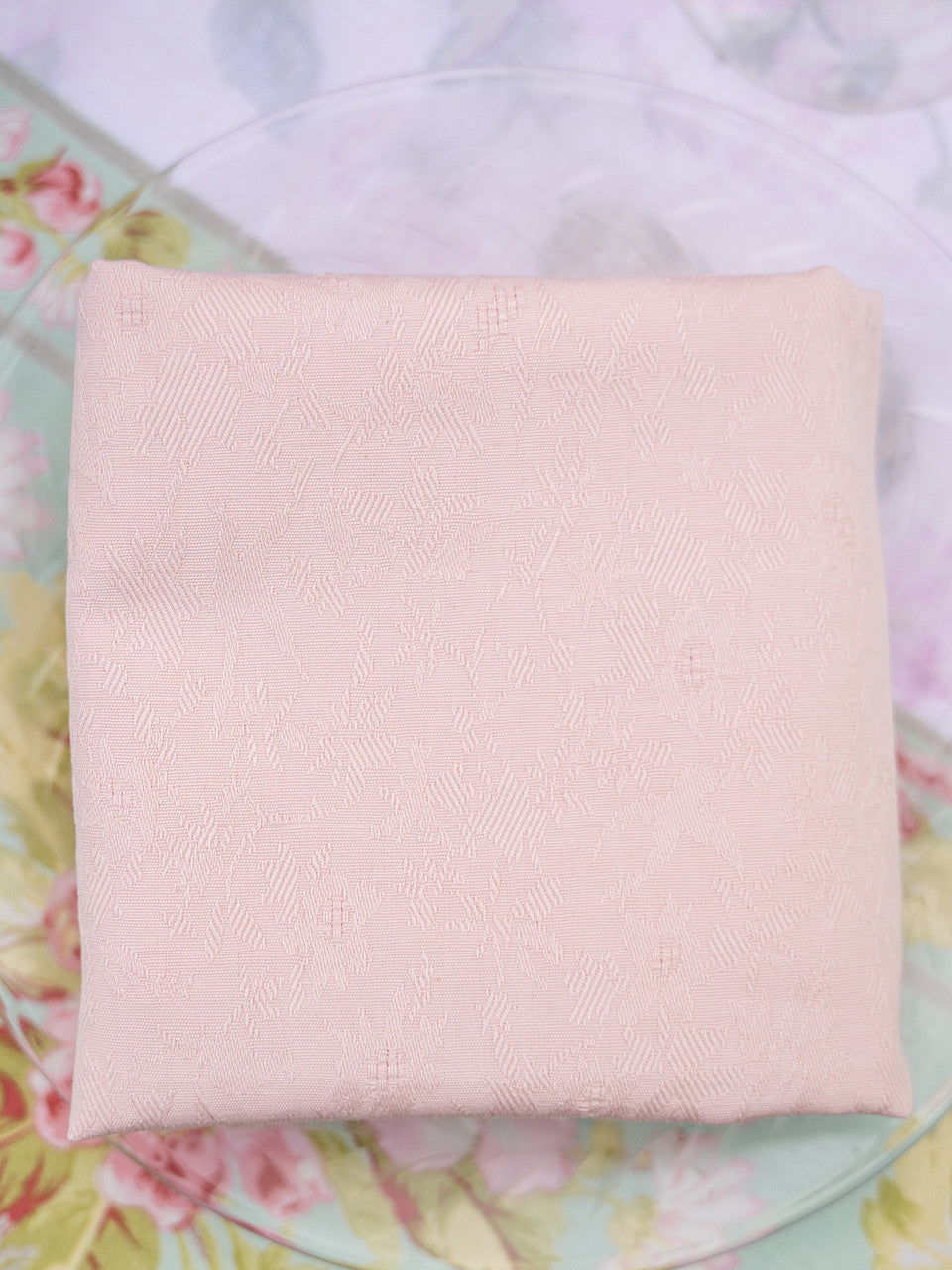 April Cornell Lark Cotton Jacquard Napkins Set/4  Blush