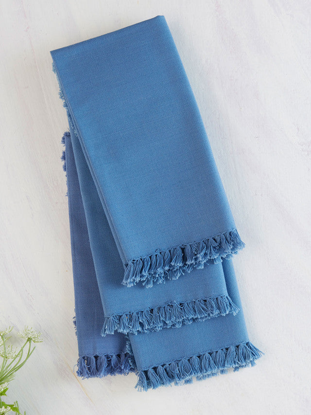 April Cornell Essential Napkin Set/4  -  Periwinkle