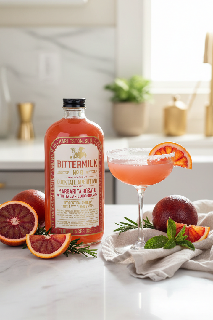 Bittermilk No.8 Margarita Rosato with Italian Blood Orange