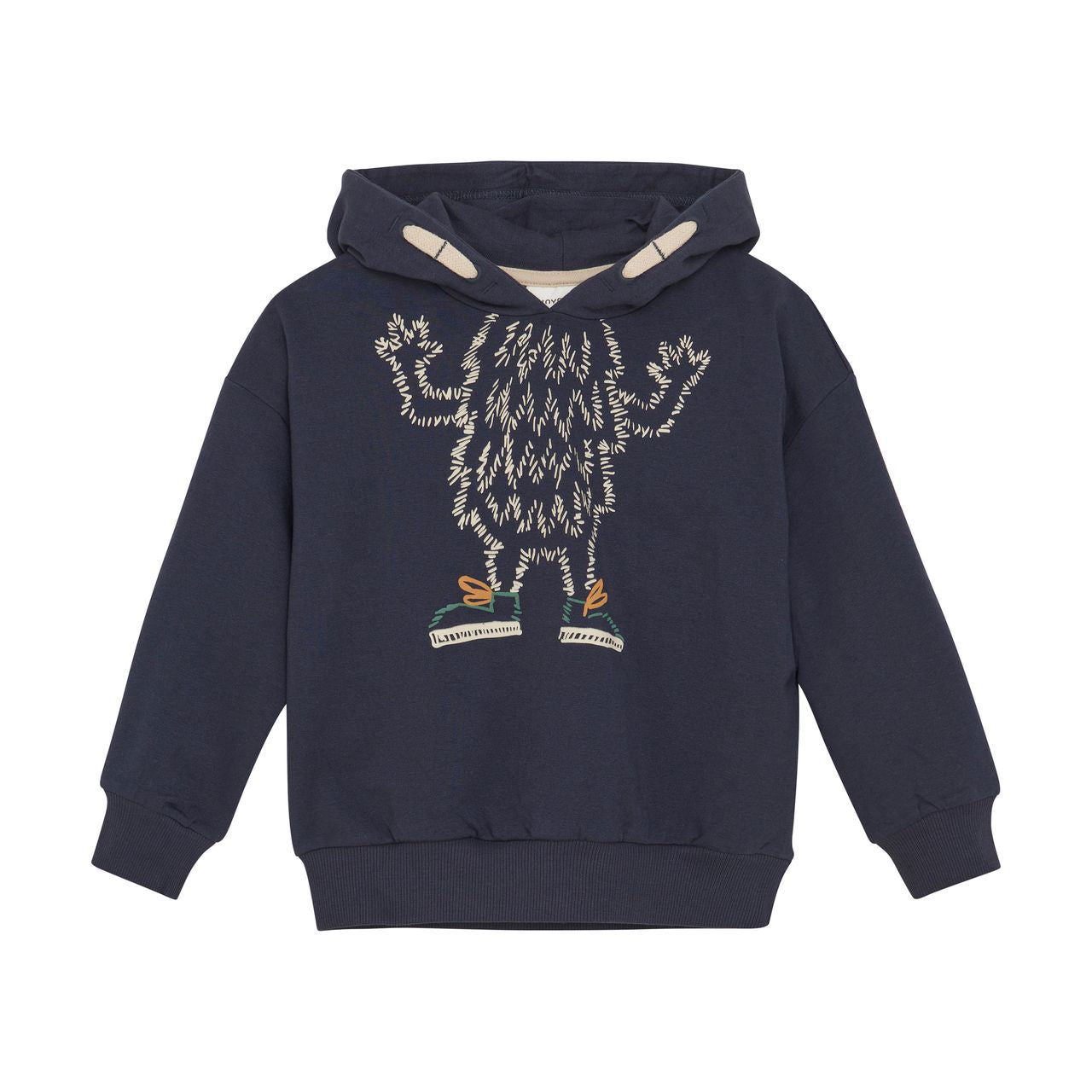 Minymo Boys Long Sleeve Hooded Sweatshirt   134014-7021