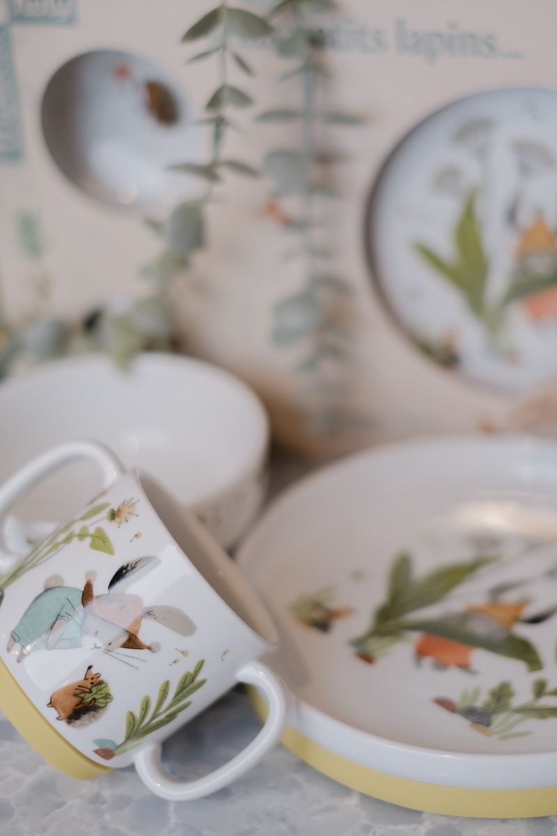 Moulin Roty Porcelain Dish Set 678230 – Crocus & Ivy Interiors