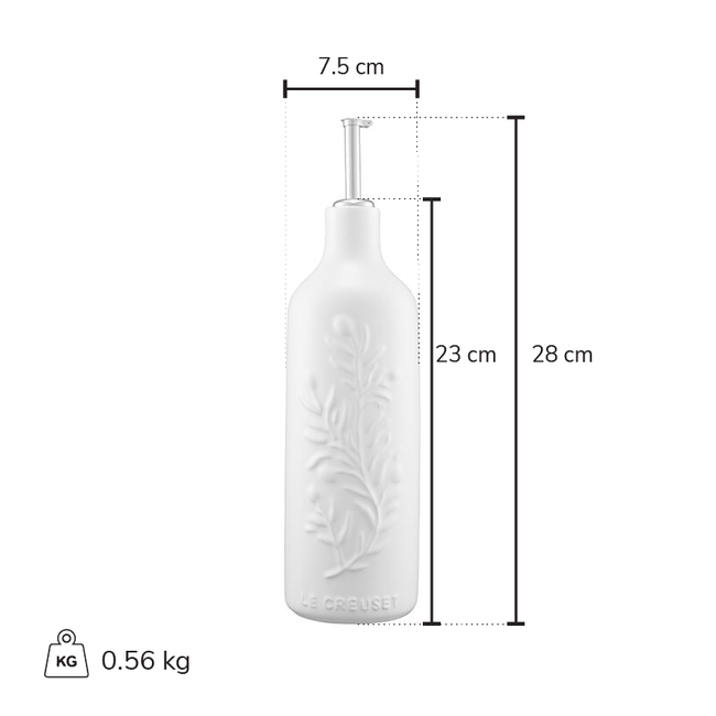 Le Creuset Olive Branch Oil Cruet  -  Bleu Riviera