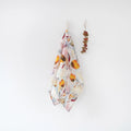 Linen Tales Orange Flow Kitchen Towel