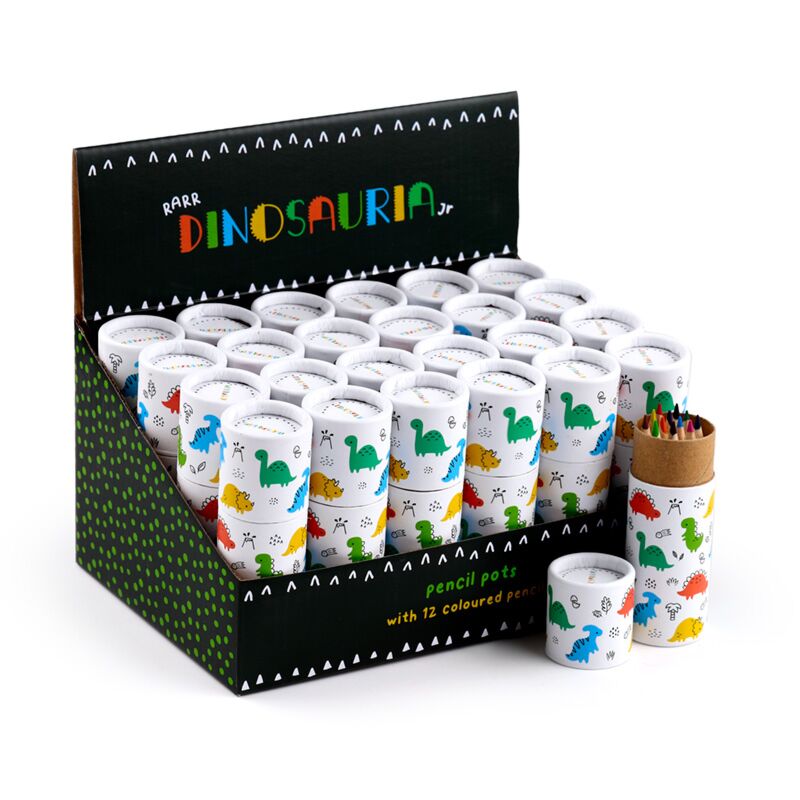 Puckator Dinosauria Jr Pencil Pot  CASE46