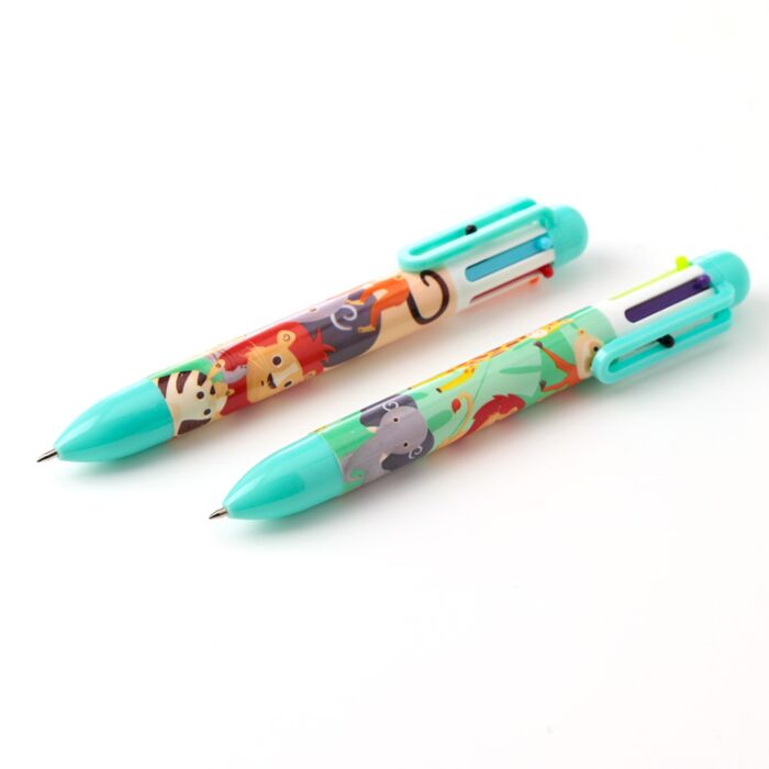Puckator Zooniverse Multi-Colour Pen  PEN218
