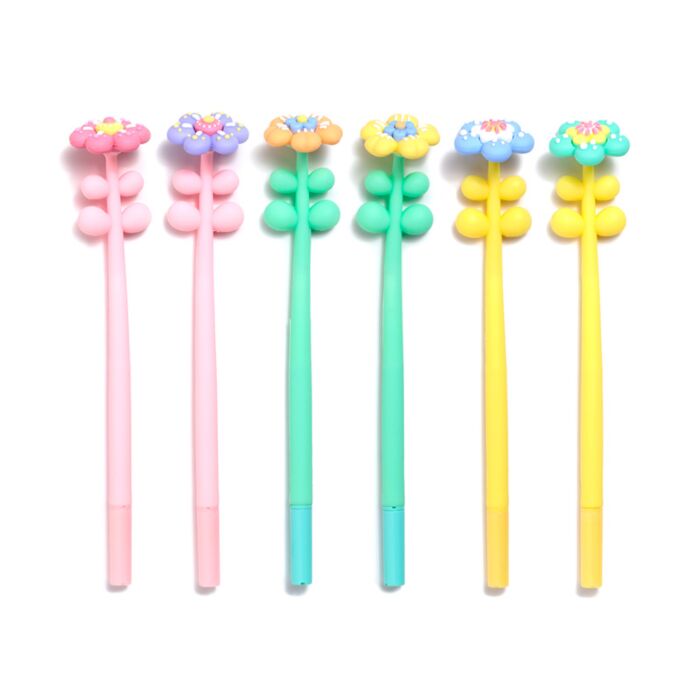 Puckator Wonderful Flower Fine Tip Pen  PEN259  Assorted