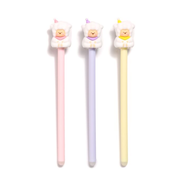 Puckator Erasable Pen with Cloud Sheep Topper  PEN263  Assorted**