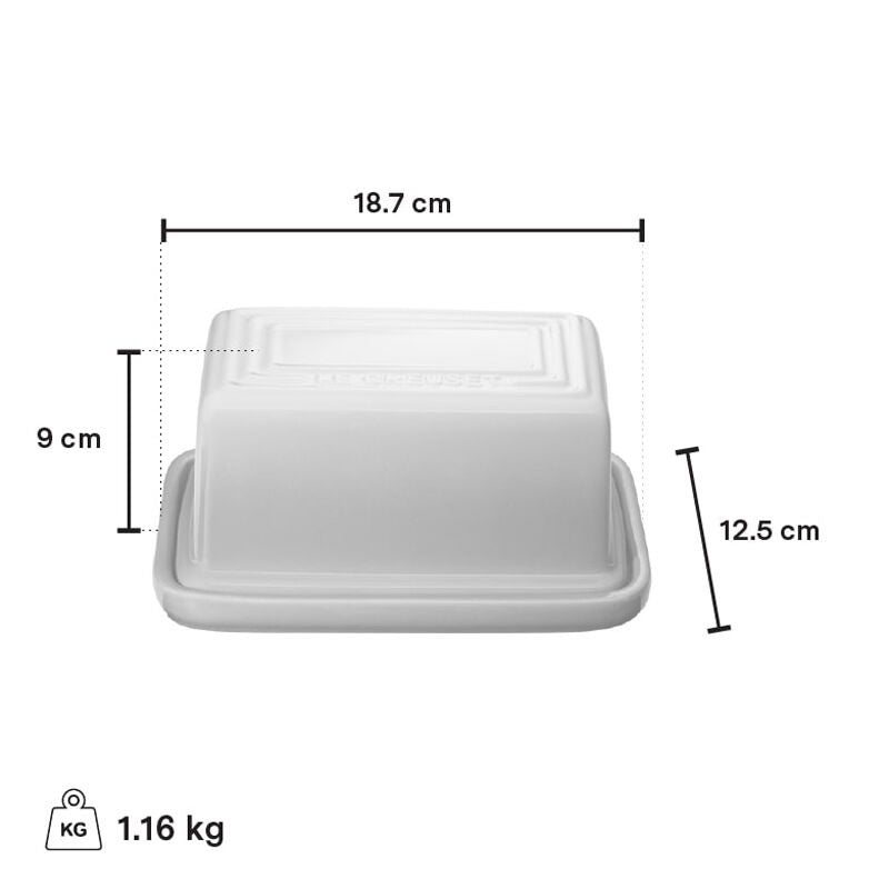 Le Creuset Butter Dish - Agave