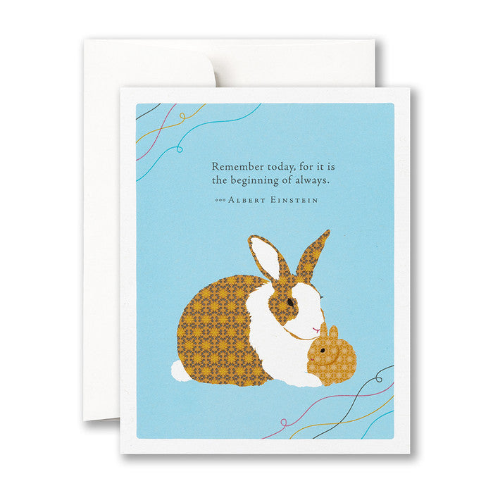 Baby Card - Remember today . . .