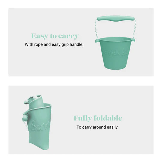 Scrunch Bucket - Mint Green