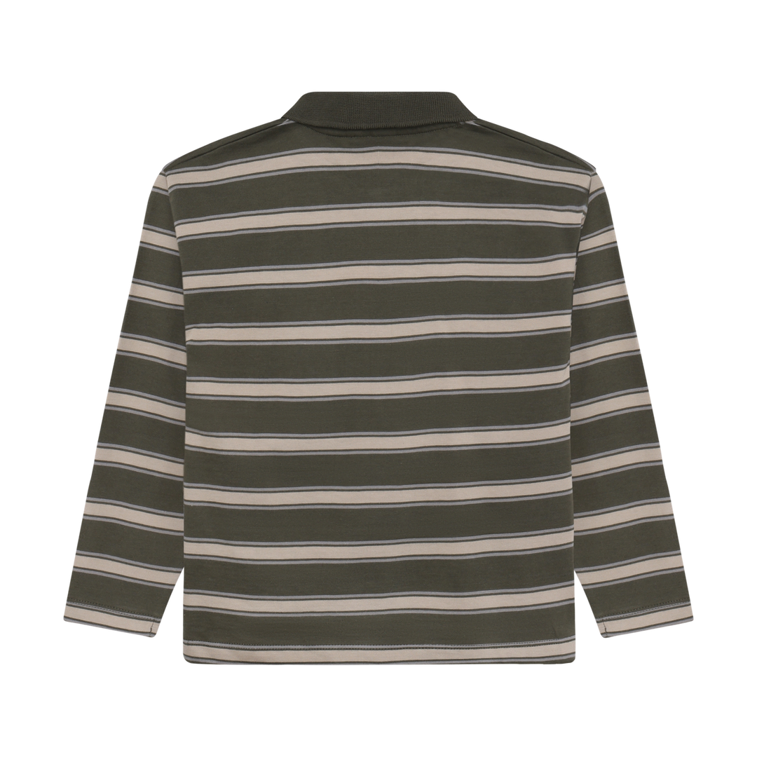 Minymo Boys Long Sleeve Polo Tee   134434-9090