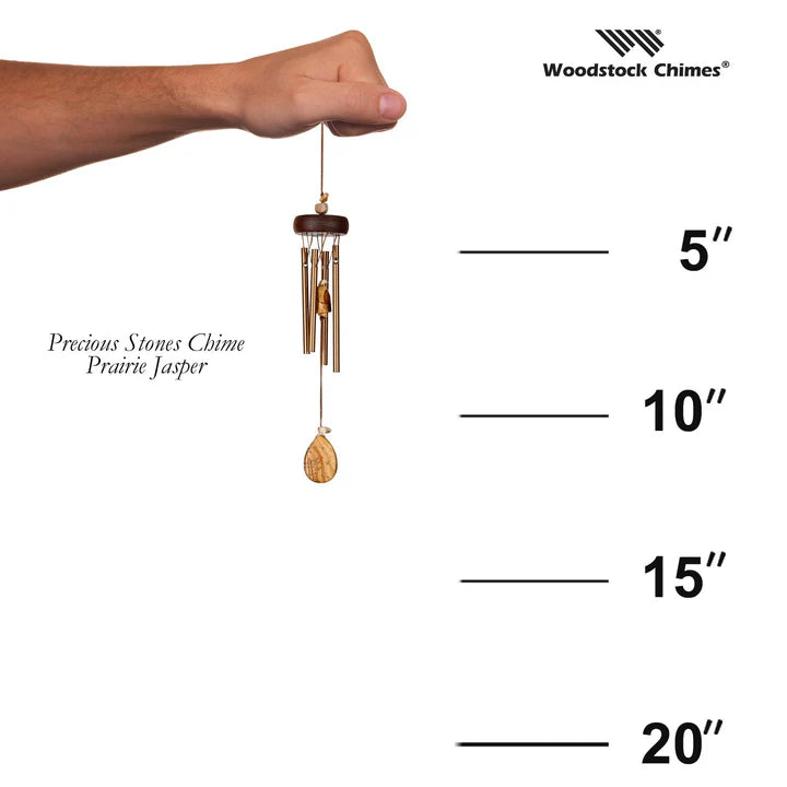 Woodstock Chimes Precious Stones Chime  -  Prairie Jasper