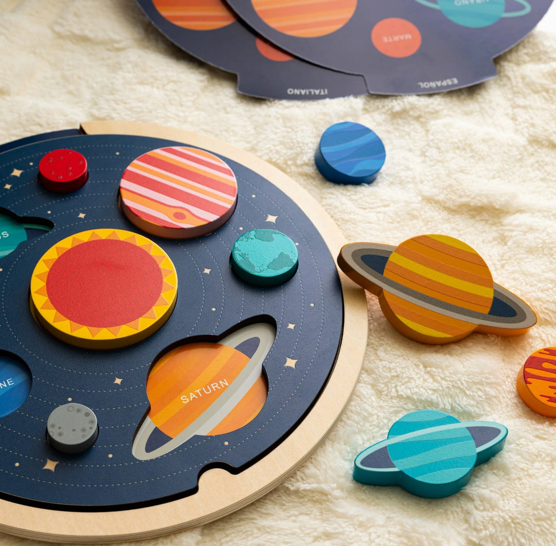 Petit Collage Multi-Language Solar System