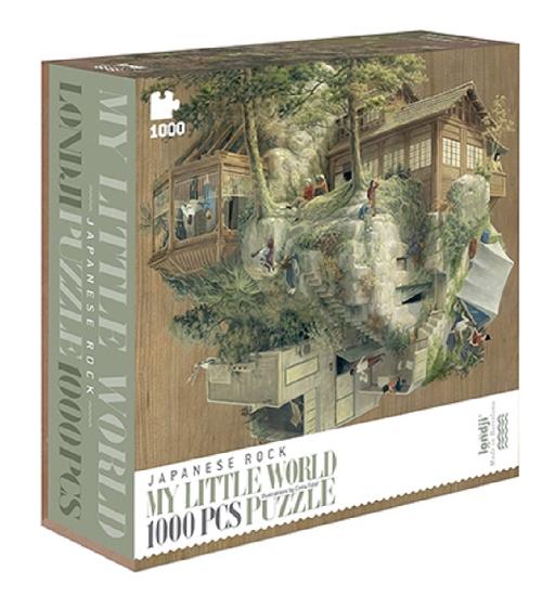 Londji Puzzle   My Little World Japanese Rock   1000 PCS.   PZ310U